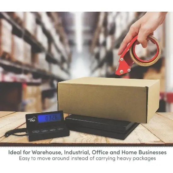 Smart Weigh Digital Shipping and Postal Weight Scale, 110 lbs x 0.1 oz, UPS USPS Post Office Scale image {5}