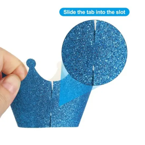 Unique Bargains Paper Disposable Decorative Baking Cups for Anniversary Birthday image {3}