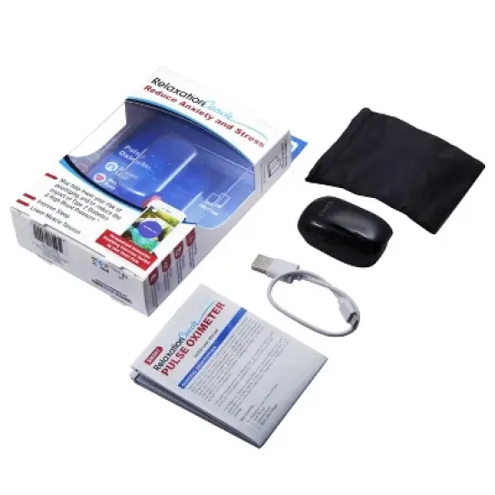 ChoiceMMed Pulse Oximeter with Relaxation Coach image {4}