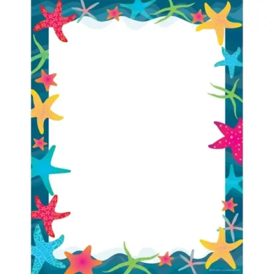 Barker Creek Kai Ola Starfish Get Organized File Folders Set Multi-Design 107 per Set: Paper, Top Tab, 50 Sheet Capacity image {2}