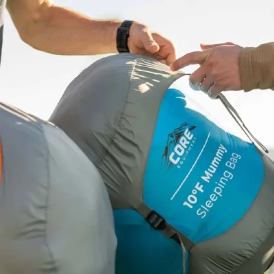 Core Equipment 10 Degree Mummy Sleeping Bag image {10}