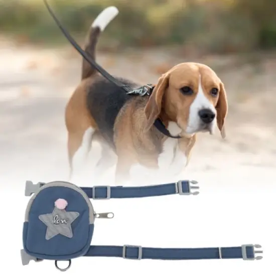 Unique Bargains Backpack Pet Leash Kit 1 Set image {5}