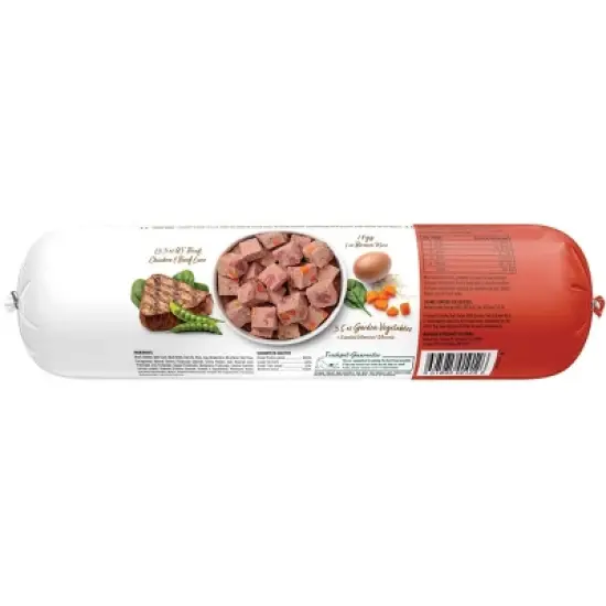 Freshpet Select Roll Chunky Vegetable and Beef Recipe Refrigerated Wet Dog Food image {3}