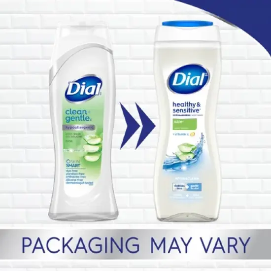Dial Clean & Gentle Aloe Body Wash - 16 fl oz image {2}