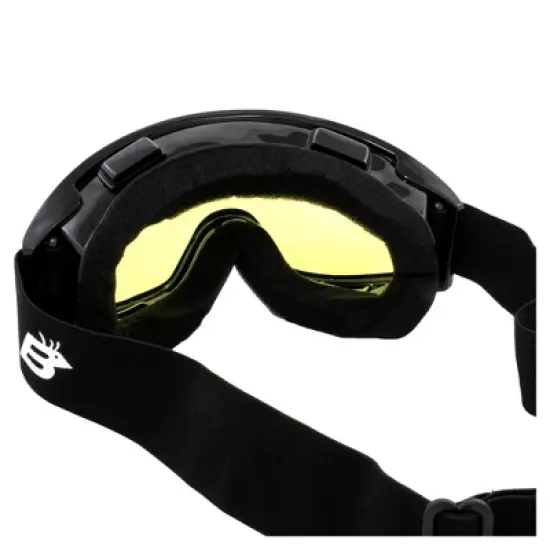 Birdz Eyewear Vulture Safety Goggles with Yellow Lenses image {4}