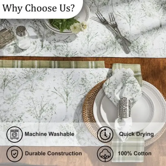 Park Designs Brookgreen Green Forest Napkin Set of 4 image {4}