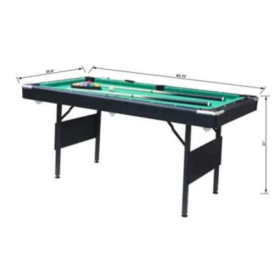 YONWAY Multifunctional Game Table, Pool Table, Billiard Table, 3 in 1 Billiard Table,Table Tennis, Dining Table, Indoor Game Table, Table Games image {4}