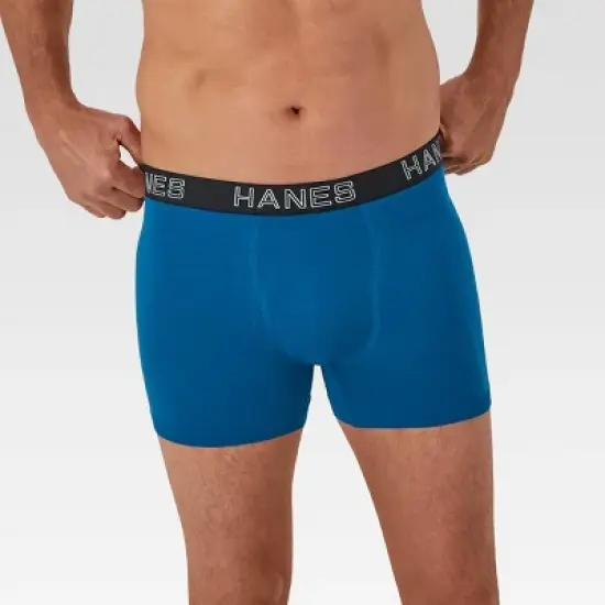 Hanes Premium Men's Seamless Trunks 2pk - Heathered Gray image {2}