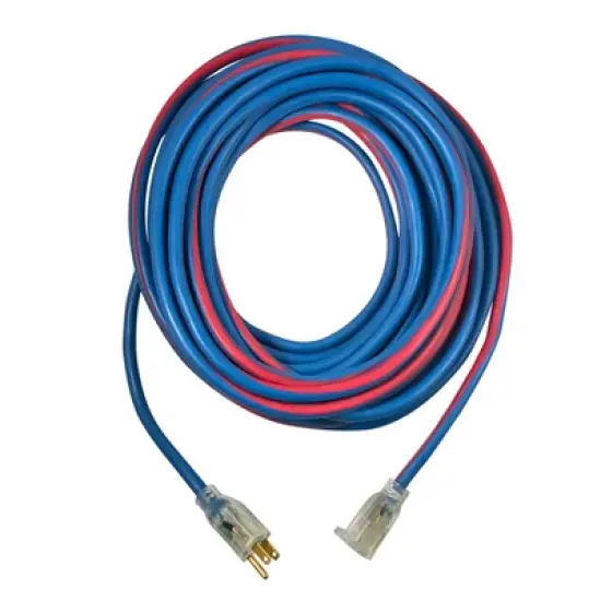 USW 12/3 Extreme Cold Weather Extension Cords with Lighted Plug image {1}