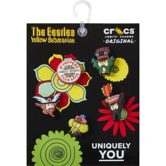 Crocs Jibbitz The Beatles Yellow Submarine Shoe Charms 5-Pack image {3}