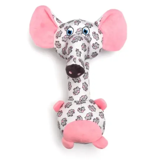 Elephant Long Neck Squeaky Plush Dog Toy - The Worthy Dog image {3}