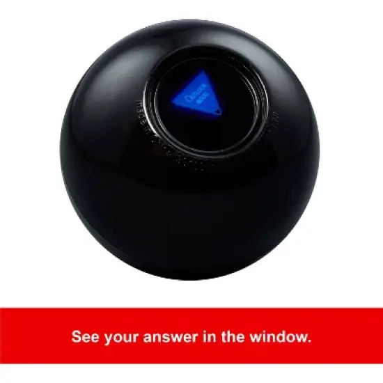 Magic 8 Ball Classic Fortune-Telling Novelty Toy image {3}