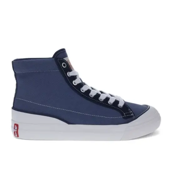 Levi's Mens LS1 Canvas and Suede Hightop Casual Sneaker Shoe image {5}