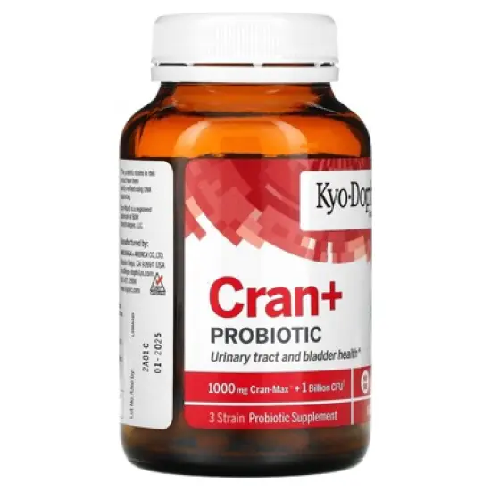 Kyolic Kyo-Dophilus, Cran+ Probiotic , 60 Capsules image {3}