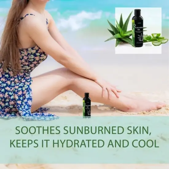 Innatus Soothing Aloe Vera Gel &ndash; Cooling & Rejuvenating Skin Care,Made in USA-IN-1070 image {1}