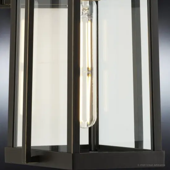Urban Ambiance Luxury Transitional Outdoor Wall Sconce 14''H x 7.125''W,  Olde Bronze Finish,  Orlando Collection, UHP1340 image {5}