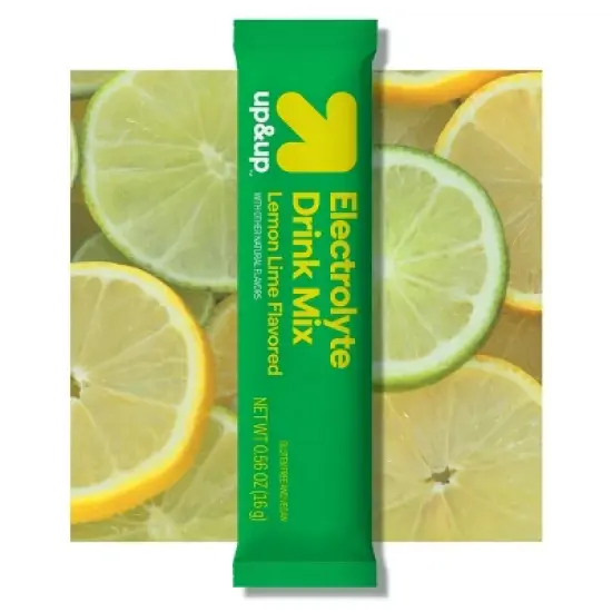 Hydration with Electrolytes Drink Mix - Lemon Lime - up&up&trade; image {5}
