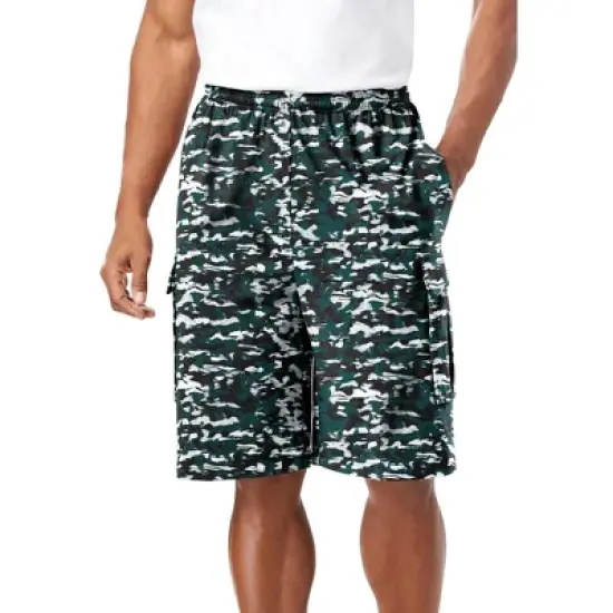KingSize Men's Big & Tall Lightweight Jersey Cargo Shorts image {13}