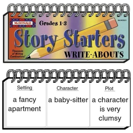 McDonald Publishing Write-Abouts Story Starters, Pack of 2 image {1}