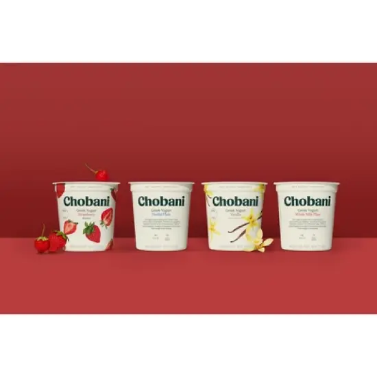 Chobani Whole Milk Plain Greek Yogurt - 15g Protein 32oz image {5}