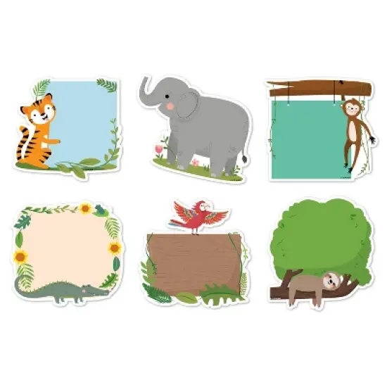 Creative Teaching Press&reg; Jungle Friends 6" Designer Cut-Outs, Pack of 36 image {4}