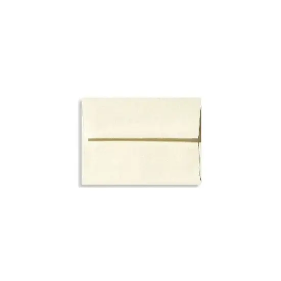 LUX A7 Invitation Envelopes 5 1/4 x 7 1/4 500/Box Natural Linen 4880-NLI-500 image {3}