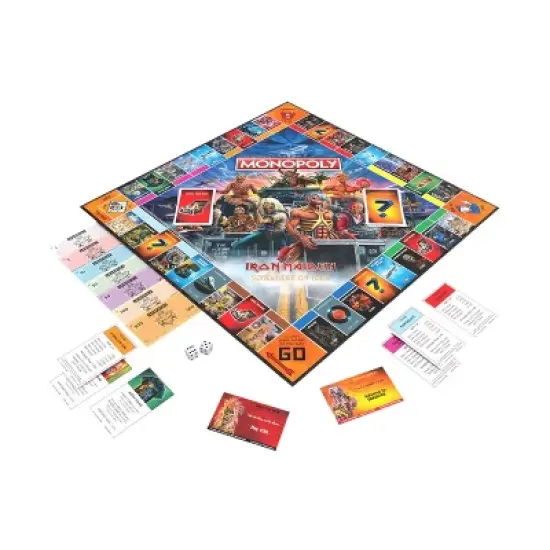 Monopoly - Iron Maiden Board Game image {1}