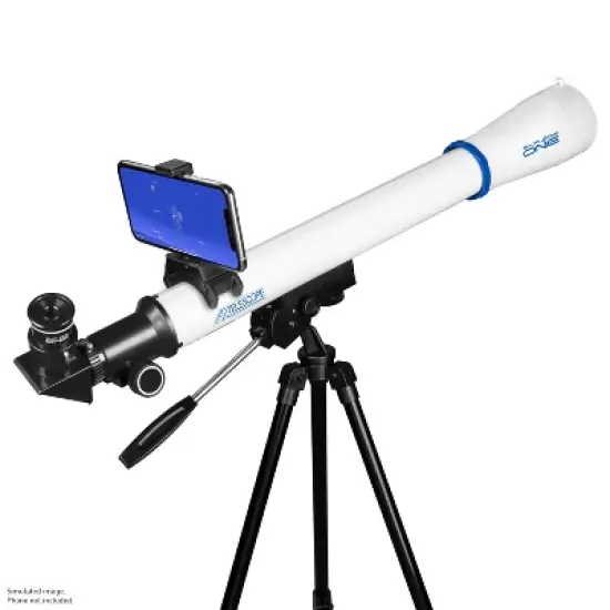 Explore One STARAPP - 50mm Refractor Telescope w/ Panhandle Mount and Astronomy APP image {1}