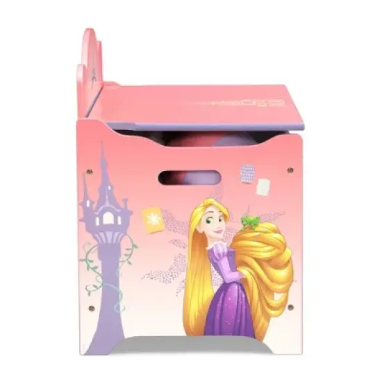 Delta Children Disney Princess Deluxe Toy Box - Greenguard Gold Certified image {6}