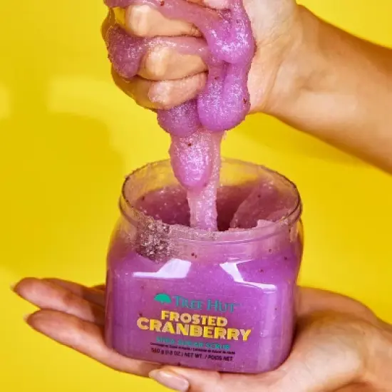 Tree Hut Frosted Cranberry Shea Sugar Body Scrub - 18oz image {6}