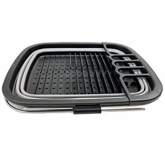 SAMMART 8L (2.11Gallons) Expandable Collapsible Dish Drainer image {1}