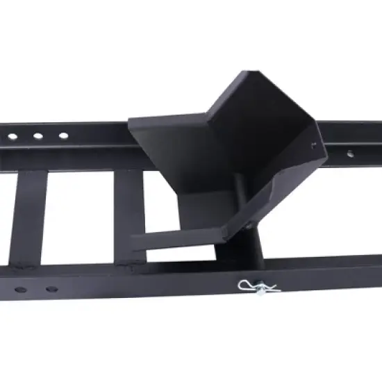 Adjustable Motorcycle Wheel Chock Stand Heavy Duty 1800lb Weight Capacity, Stand Steel Construction Motorcycle Stand Holder for 15"-22" Wheels image {6}