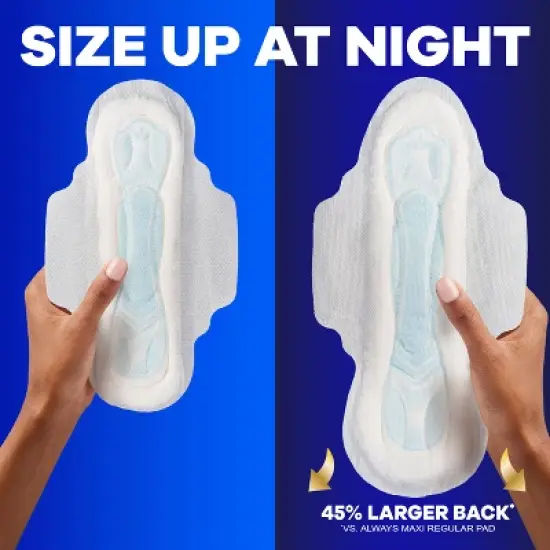 Always Maxi Overnight Pads - Size 4 image {5}