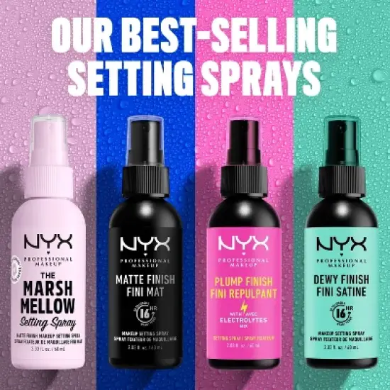 NYX Professional Makeup Long Lasting Makeup Setting Spray - Matte Finish - 2.03 fl oz image {7}