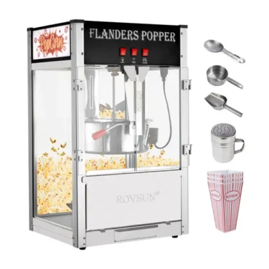 ROVSUN Popcorn Machine with 16 Ounce Kettle ETL Certified, Countertop Popcorn Maker Commercial Popcorn Machine image {14}