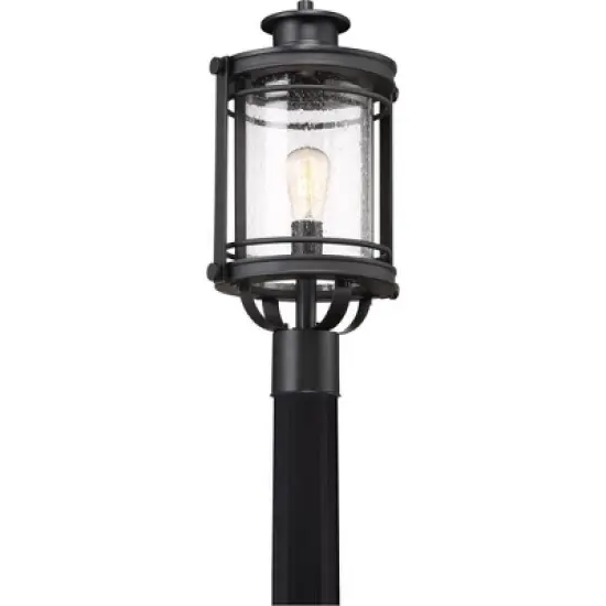 Quoizel Lighting Booker 1 - Light Post Light in  Mystic Black image {3}