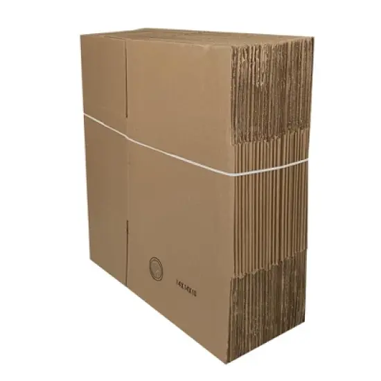 UOFFICE Pack of 25 Corrugated Boxes 14" x 14" x 9" Cardboard Shipping Boxes image {5}