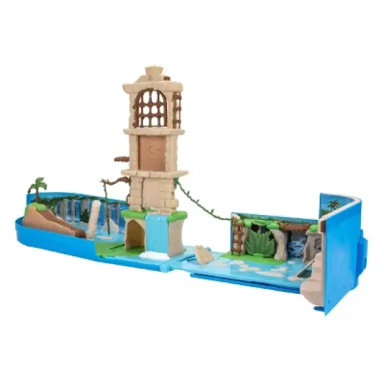 Pokemon Carry Case Jungle Ruins Playset Action Figure: Includes 2-Piece Plastic Set image {10}