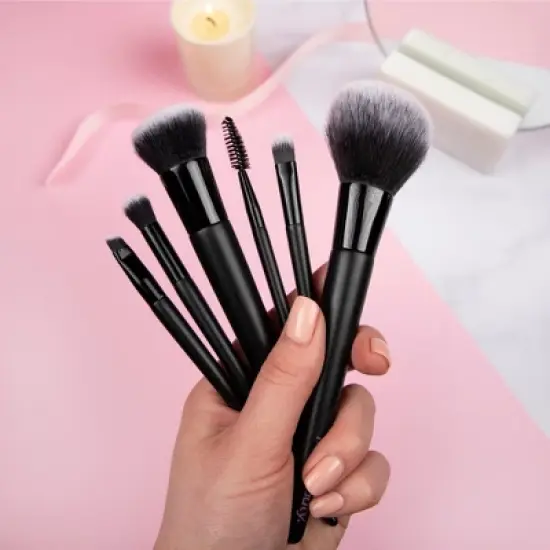 MCoBeauty Everyday Essentials Set - Makeup Brush Set - 6 pc image {5}