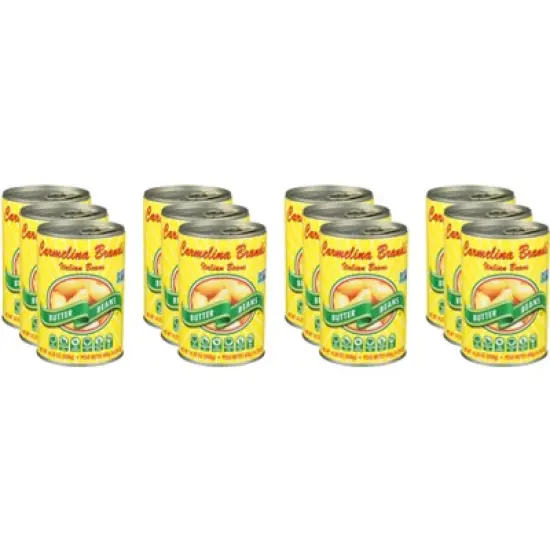 Carmelina Brands Butter Beans - Case 12 - 14.28 oz image {2}