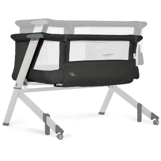 Evolur Stellar Bassinet and Bedside Sleeper - Black image {4}