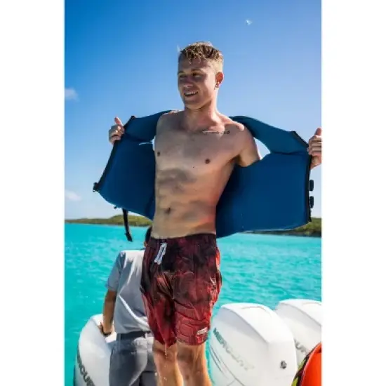 Airhead Men's Camo Cool Kwik Dry Neolite Flex Life Jacket Vest - Blue image {5}