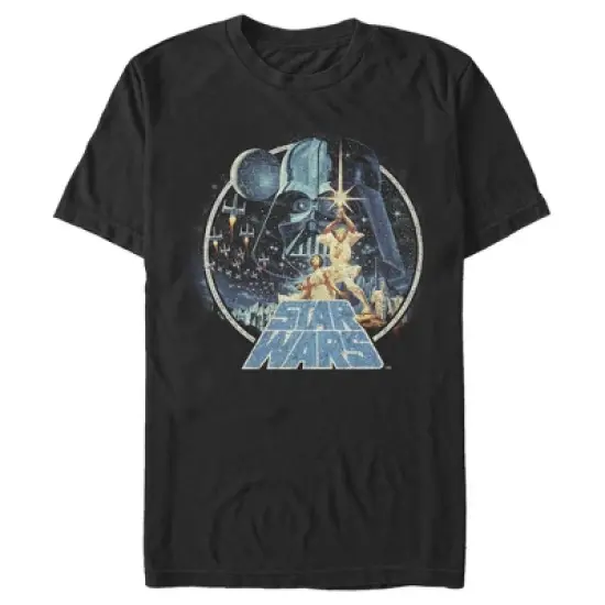 Men's Star Wars Classic Scene Circle T-Shirt image {5}