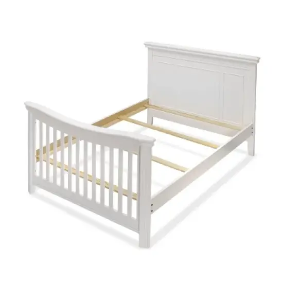 Sorelle Finley Lux Flat Top Crib - White image {3}