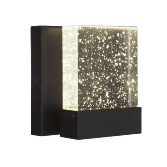 Craftmade Lighting Aria II 1 - Light Wall Light in  Textured Black image {1}