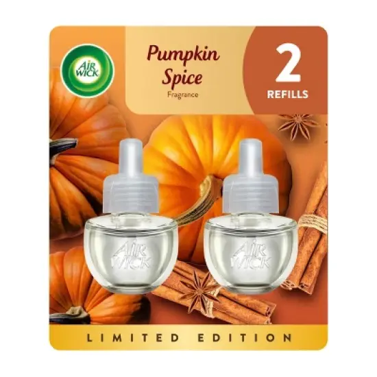 Air Wick Scented Oil Air Fresheners - Pumpkin Spice 2ct image {9}