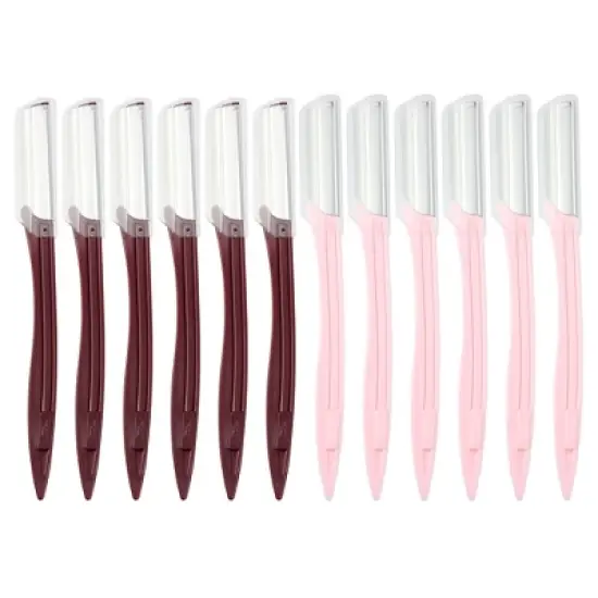 Unique Bargains Eyebrow Razor for Women Brow Shaper for Hair Remover with Cover image {5}