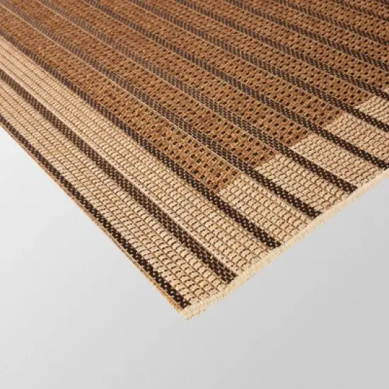 Hickory Square Outdoor Rug Tan - Smith & Hawken&trade; image {4}