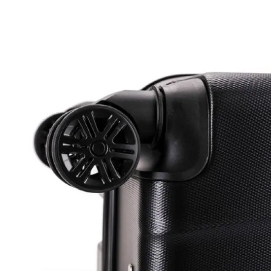 InUSA Ally Lightweight Hardside Large Checked Spinner Suitcase image {5}