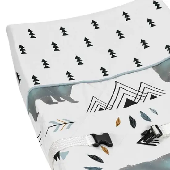 Sweet Jojo Designs Changing Pad Cover - Bear Mountain image {3}